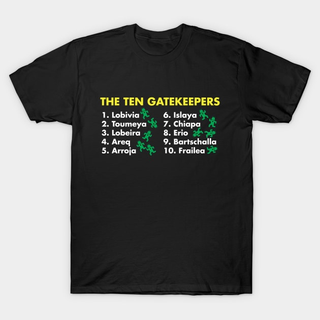 The Ten Gatekeepers (Final Fantasy X-2 Version) T-Shirt by inotyler